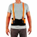 Ergodyne ProFlex 100 Economy Hi-Vis Back Support, Orange, XS 11881